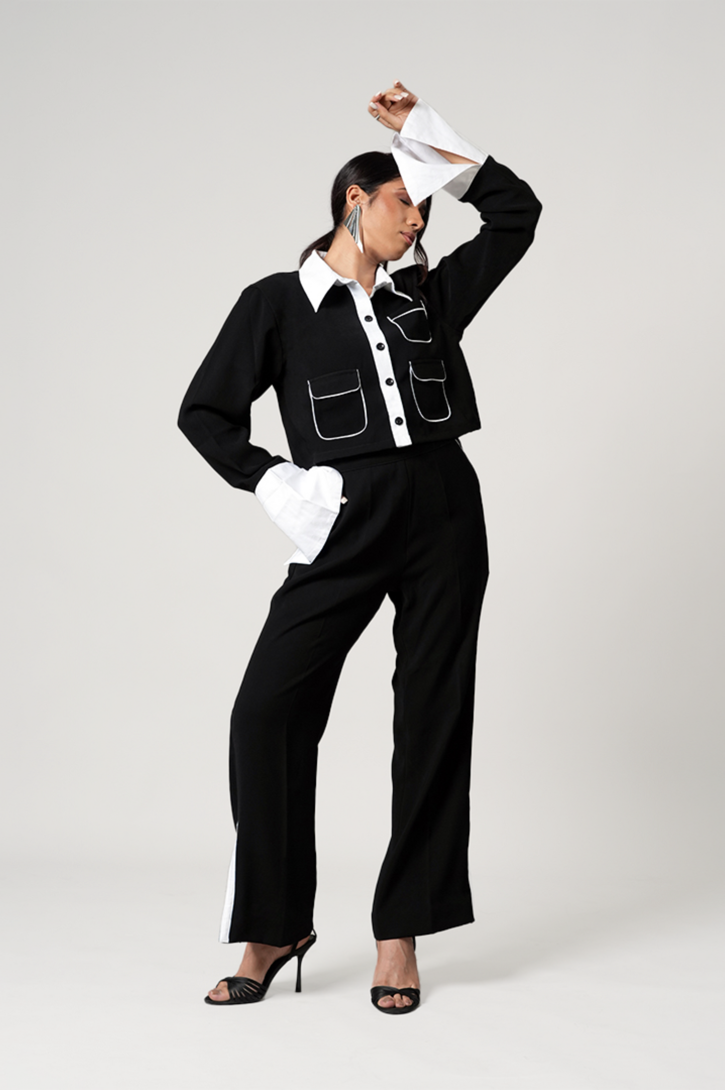 MONOCHROME CO ORD OUTFIT