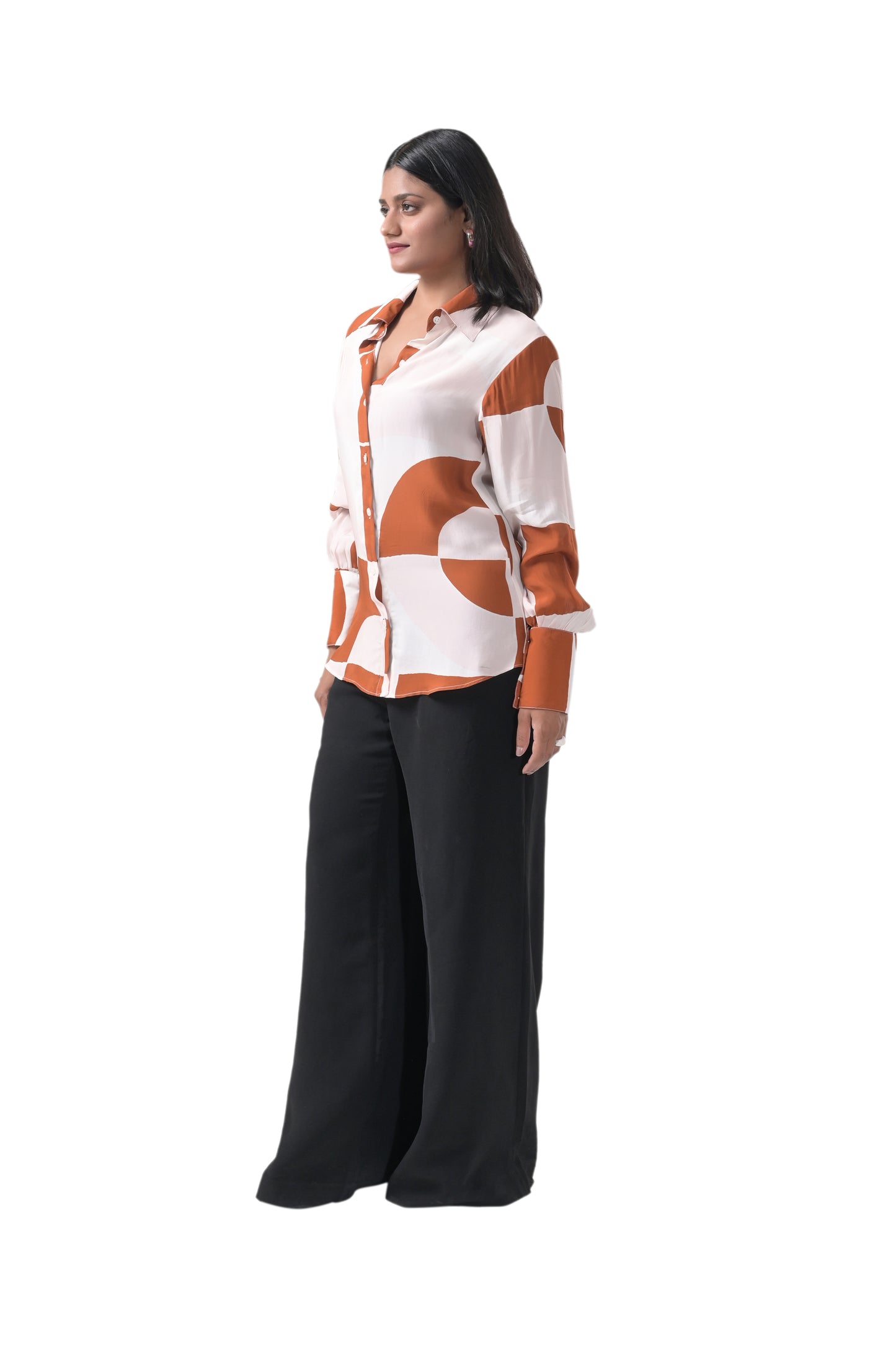 ABSTRACT PRINT SHIRT