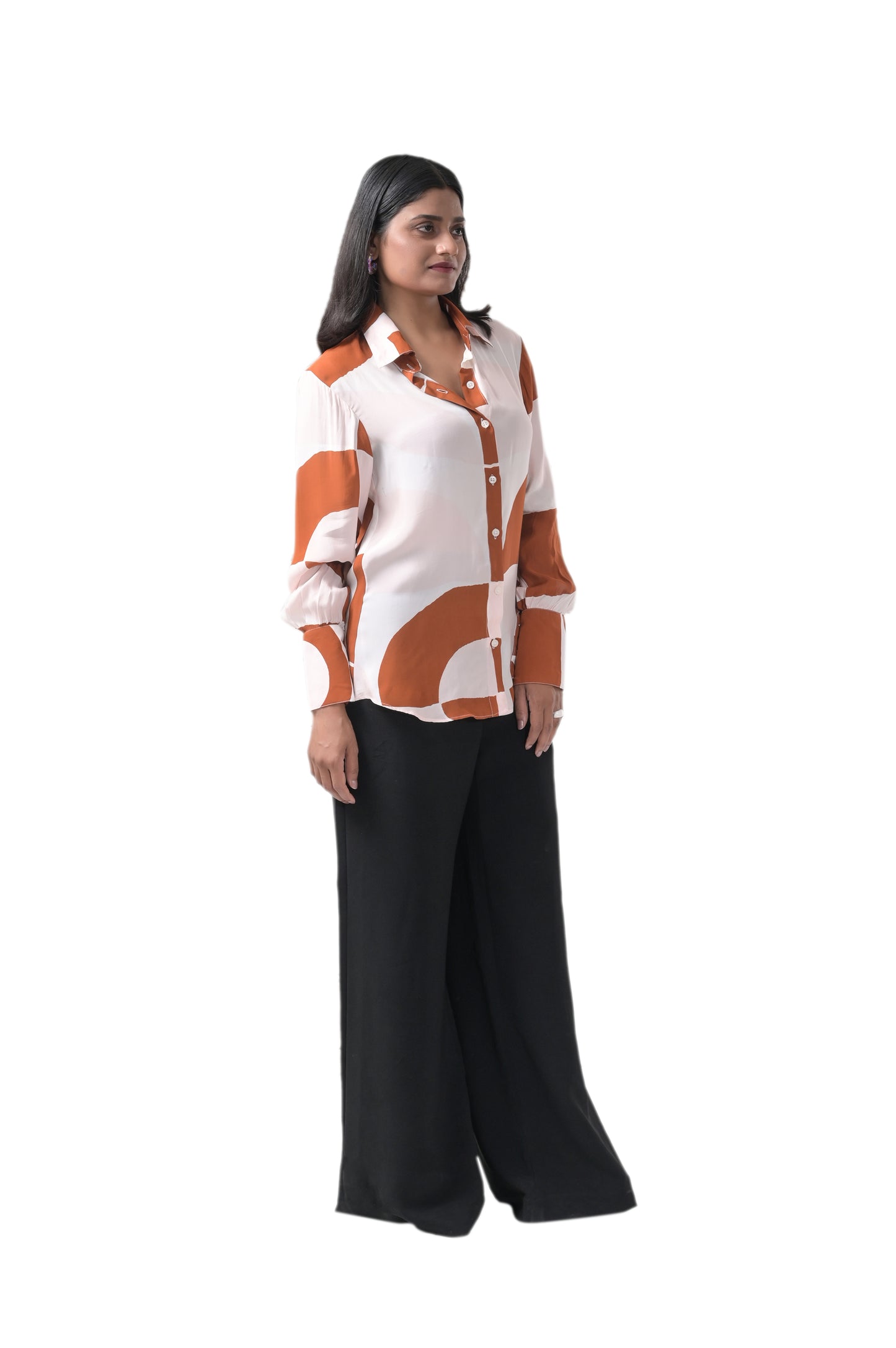ABSTRACT PRINT SHIRT