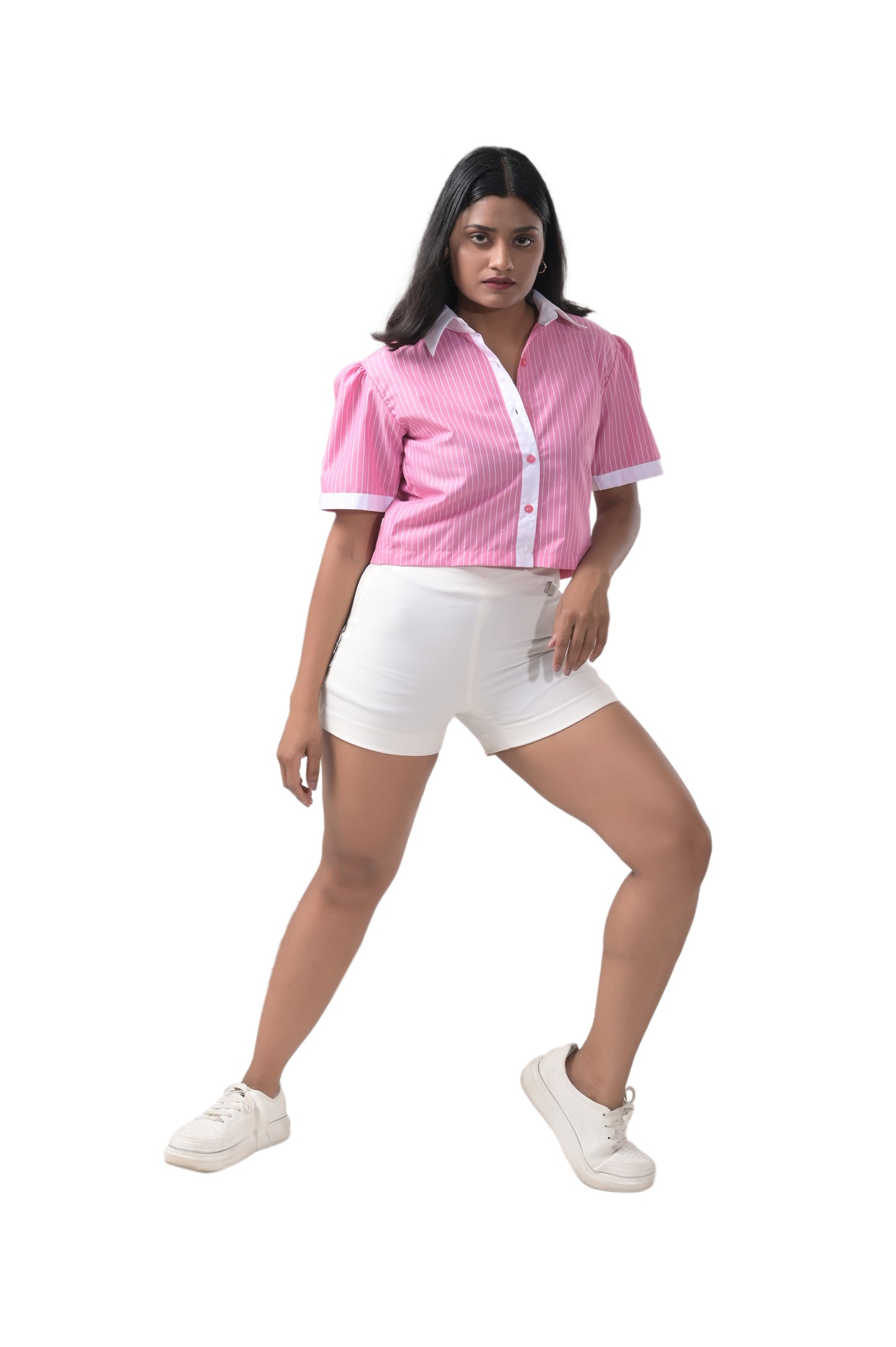 PINK STRIP TOP