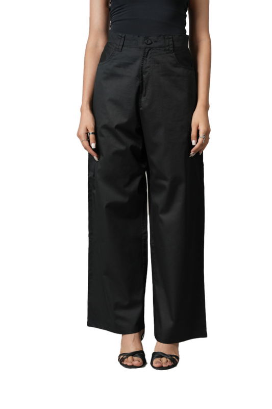 BAGGY BLACK TROUSER