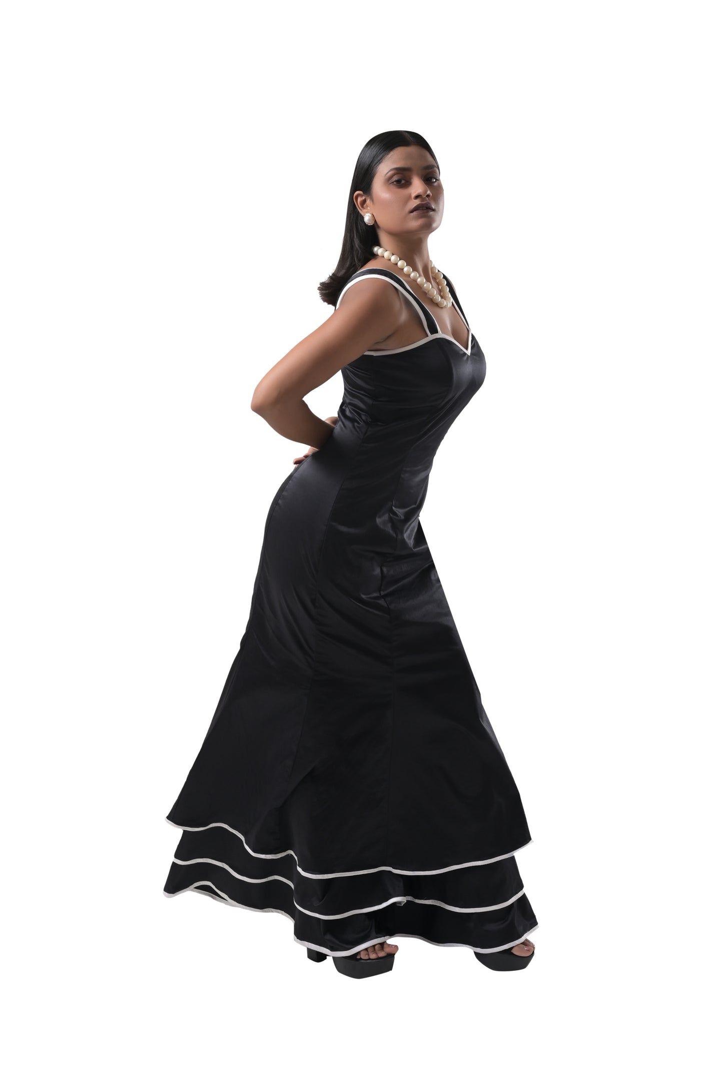 RUFFLE DRESS