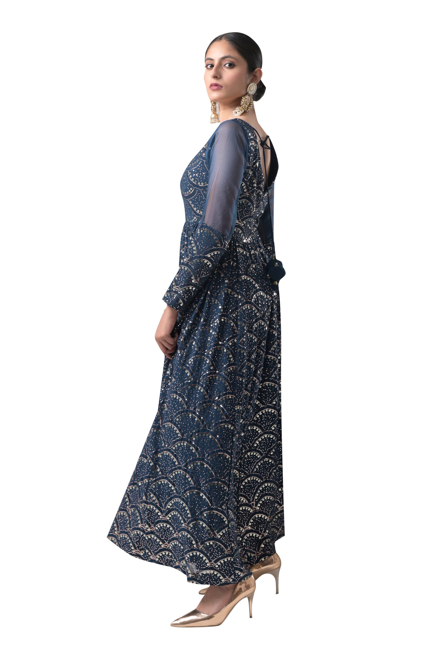 SEQUENCE WORK GOWN