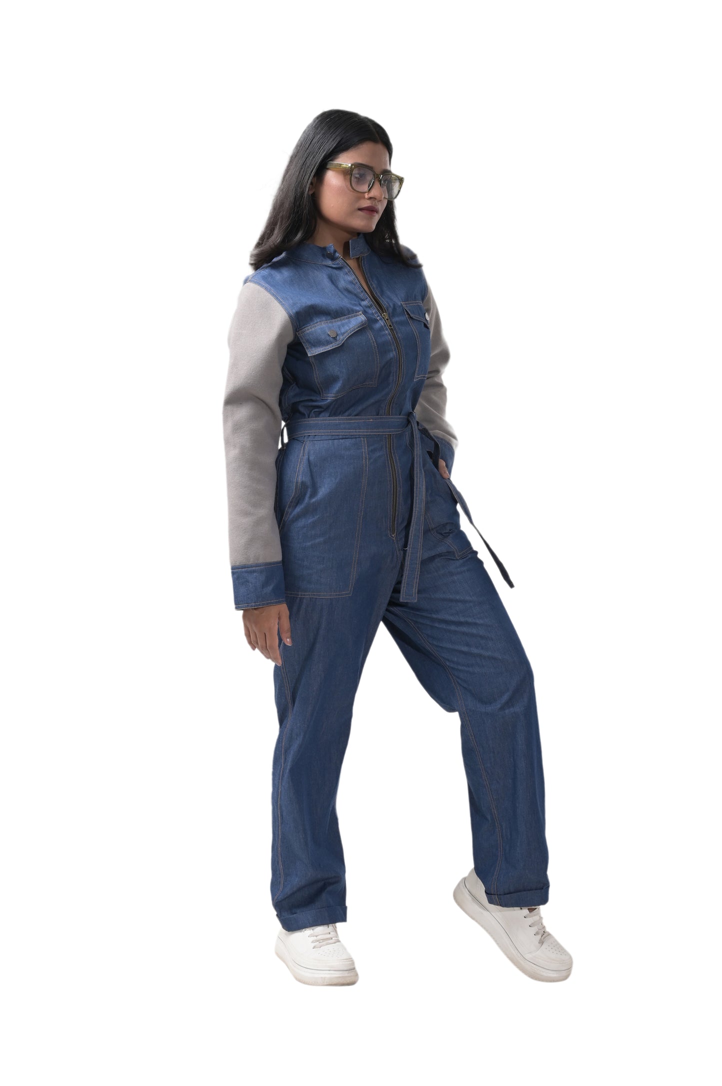 DENIM JUMPSUIT