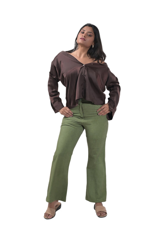 OLIVE GREEN JEANS